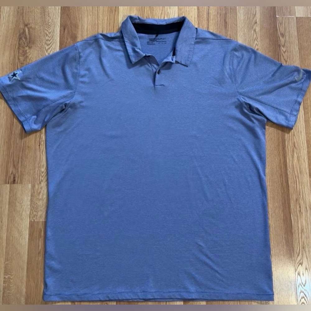Dallas Cowboys Men’s Nike Golf Dri-FIT Performance Polo Size XXL